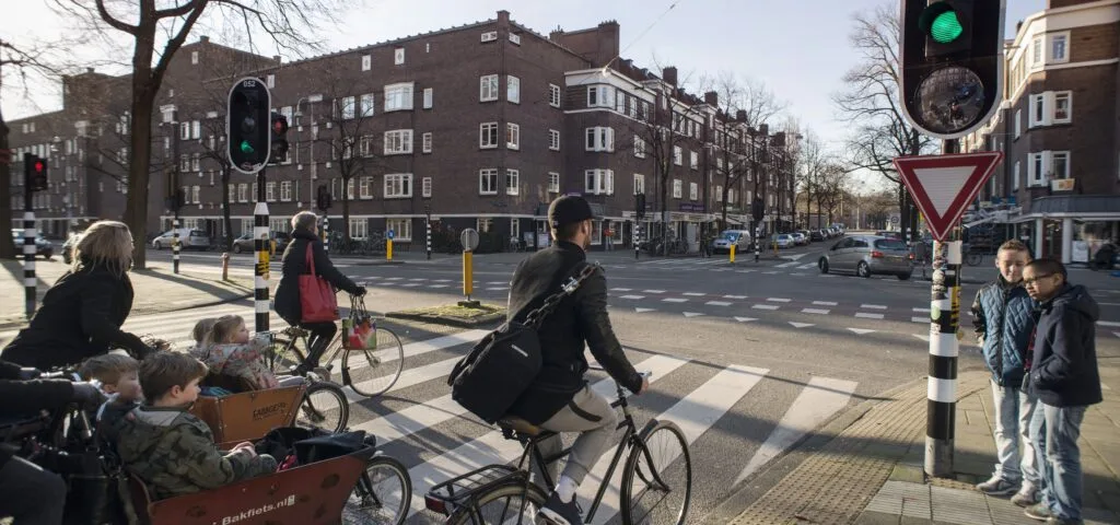 Slimme verkeerslichten in amsterdam